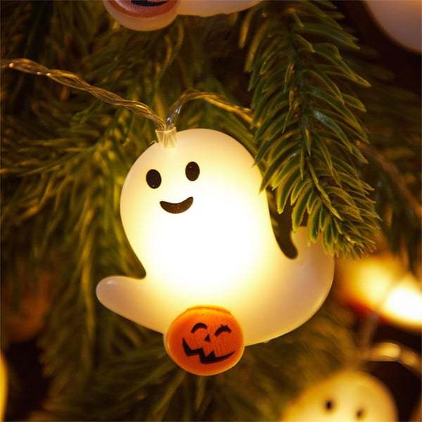 👻Ghost Pumpkin String Lights | Lovely Halloween party